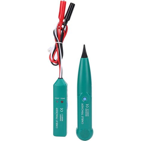 Traceur de Cable Electrique, Détecteur de Cable Électrique, MS6812 Traceur Cable, Multifonctionnel Testeurs de Circuits, Testeur de Câble Téléphonique pour Recherche de Ligne (1/4)