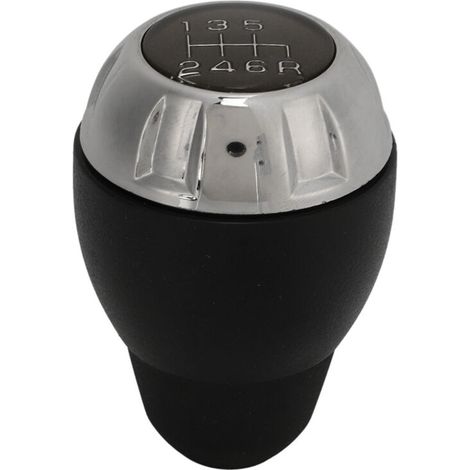 Pomello del cambio manuale 68085312AB, pomello del cambio di ricambio per Jeep Wrangler JK 2007-2018 -Crezuo (1/4)