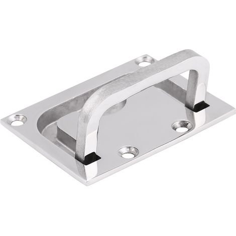 Bootsdeckstaufach, Edelstahl-Zuggriff für Cockpitschrank, Yacht- und Schiffsausrüstung (1/5)