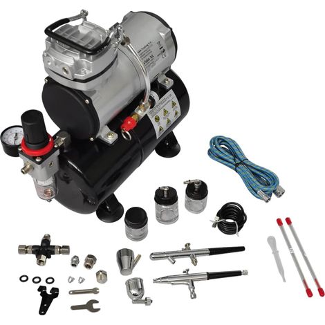 Kit de compresseur professionnel avec 2 pistolets CFW797570 (1/5)