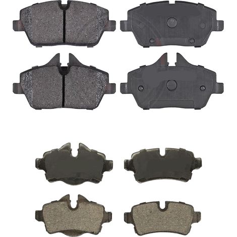 KIT PASTIGLIE FRENO ANTERIORI E POSTERIORI compatibile con NISSAN JUKE F15) / PASTIGLIE FRENANTI AUTO OEM P 56 065,P 56 087 / SOSTITUZIONE DIRETTA / BASSA POLVERE / SILENZIOSO