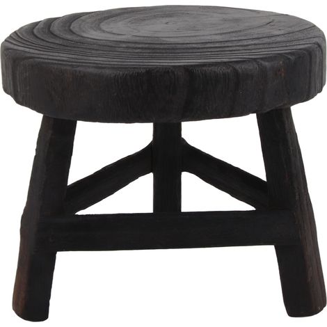 Support pour pot de fleurs en bois, tabouret, banc pour plantes grasses, étagère pour pot de fleurs pour patio ou balcon (1/5)