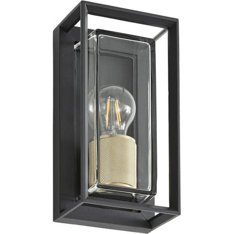 [NEUWERTIG] B-Ware Arcchio Außenwandleuchte Ismera anthrazit Gartenlampe dimmbar IP65 E27 25,6cm (1/2)