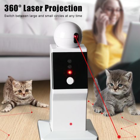 Pointeur interactif de robot de jouet de chat pour la chasse automatique de chats (1/5)