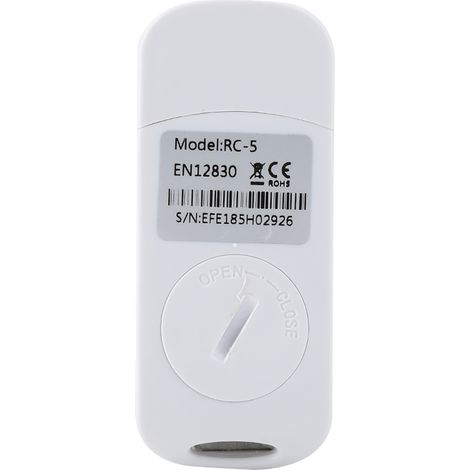 RC-5 Mini-Temperaturrekorder mit LCD-Display, internem Sensor, 32000 Datenpunkten, ABS, IP65 (1/5)