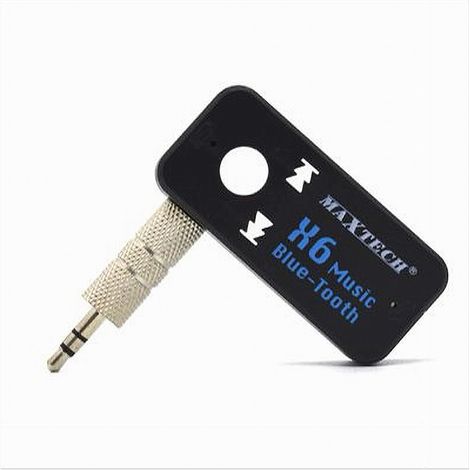 Trade Shop - BLUETOOTH-EMPFÄNGER TRAGBARER AUDIOADAPTER EINGEBAUTES MIKROFON MAXTECH AD-BT003 - (1/5)