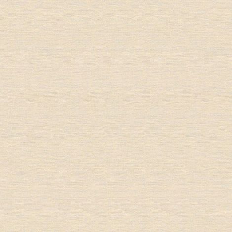 Papier peint uni beige crème idéal pour salon | Tapisserie beige unie intissée | Papiers peints intissés pour chambre d'adulte - 10,05 x 0,53 m (1/5)