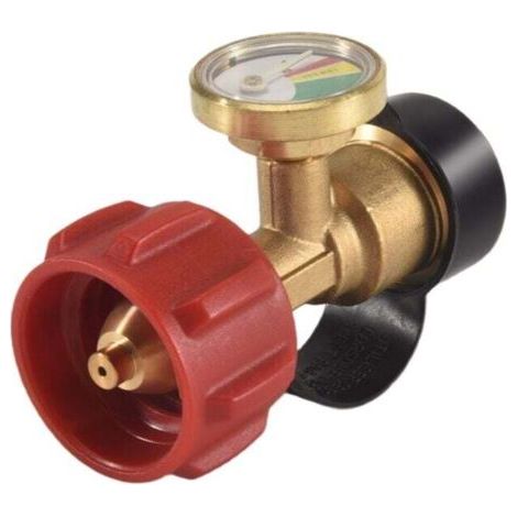 NALOOKAMIC  Indicateur Niveau Gaz Propane Universel Détecteur Fuite Jauge Pression Réservoir pour Gril Chauffage