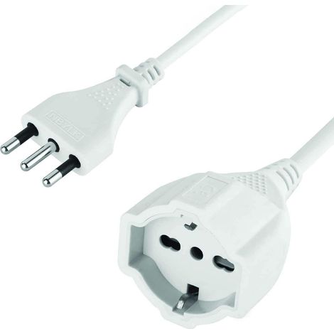 Electraline 46126 Prolunga 10 mt Spina 16A e Presa polivalente