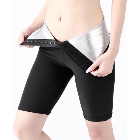 Pantalon Sauna Femme 2 en 1 pour Sport et Amincissement - Slimming Pants Thermiques (1/5)