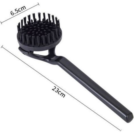 Brosse de nettoyage machine à café - Haute pression 51 mm Manche ergonomique en ABS - Entretien groupe vapeur et moulin (1/5)