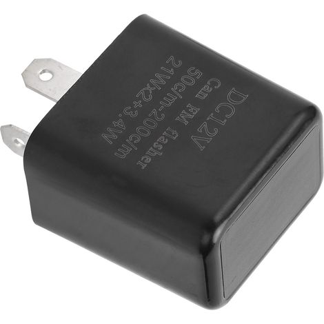 Hochleistungs-LED-Blinkerrelais mit 3 Geschwindigkeiten für Autos und Motorräder, 12 V Gleichstrom (1/5)