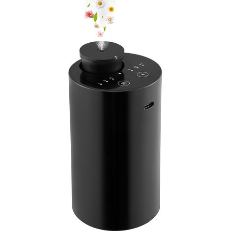 Diffuseur d'arômes d'huiles essentielles, Diffuseur Voiture Humidificateur, Diffuseur d'huiles Essentielles, USB peut charger le diffuseur d'huile essentielle sans eau pour Chambre Voiture Bureau