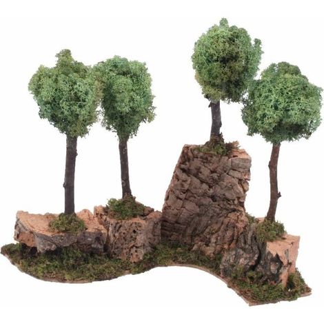 BOSCHETTO DI ALBERI H20CM