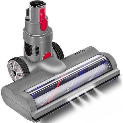 Brosse pour Aspirateur Dyson V7 V8 V10 V11 V15, Brosse Turbo de Nettoyage à Entraînement Direct Acessoire avec 4 Lumières LED (1/5)