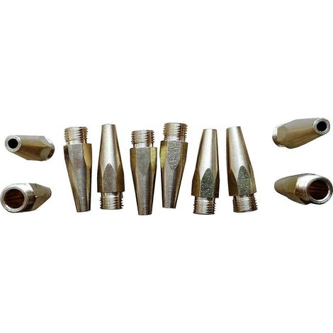 10 buses de rechange métalliques pour pistolet de sablage (kit de pistolet à peinture FT) (1/3)
