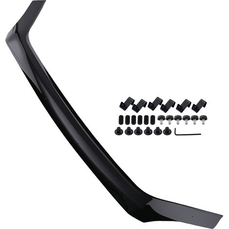Acrylic Bonnet Guard for Ford Transit MK7 2007-2013 Front Black 2.5mm (1/5)