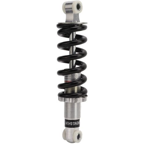 Amortiguador trasero para motocicleta de 190 mm y 1200 lb, apto para vehículos todoterreno, cuatrimotos y karts de 50 cc, 70 cc, 90 cc, 110 cc y 125 cc. (1/5)