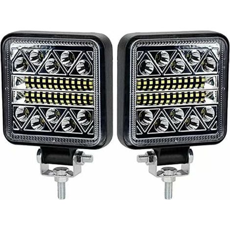 BR-Vie 102W Phare de Travail à LED 10200LM Feux de Recul Led 12v, Phare Led Projecteurs pour voiture, tracteur bateau, 12-24v camion, 2 pcs (1/5)