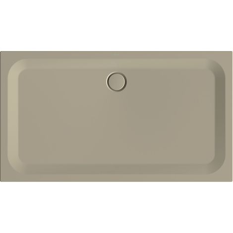 Plato de ducha rectangular BetteUltra con soporte mínimo de