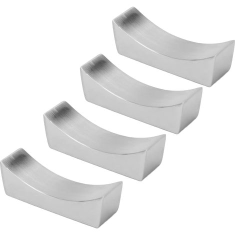 4pcs Stainless Steel Chopsticks Rest Multifunctional Boat Shape Chopsticks Spoon Knife Fork Cutlery Holder Chopsticks Holder for Home Kitchen (1/5)