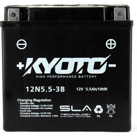 kyoto batterie für motorrad yamaha 125 yzf-r 2008 bis 2013 neu (1/5)