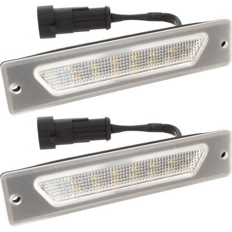 LED-Kennzeichenbeleuchtung, 2er-Set, passend für Fiat Ducato, Citroen Jumper und Peugeot Boxer (Baujahre 1994–2002).