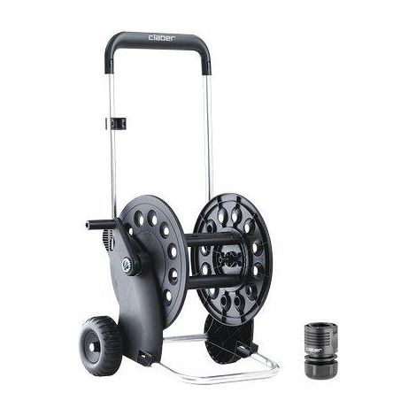 AVVOLGITUBO IRRIGAZIONE CARRELLATO ECOSEI CLABER  ABS/ALLUMINIO RUOTE PLT X TUBO 1/2 MT 20