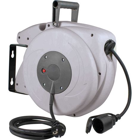 automatischer Kabelaufroller für außen 10m H07RN-F 3G1,5 IP44 (1/3)