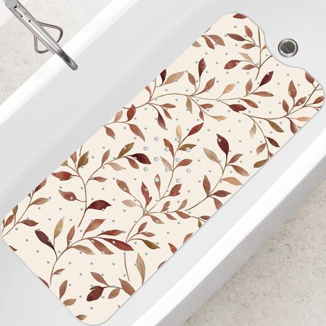Tapis de Baignoire Antidérapant Feuille 100 X 40 cm (1/5)