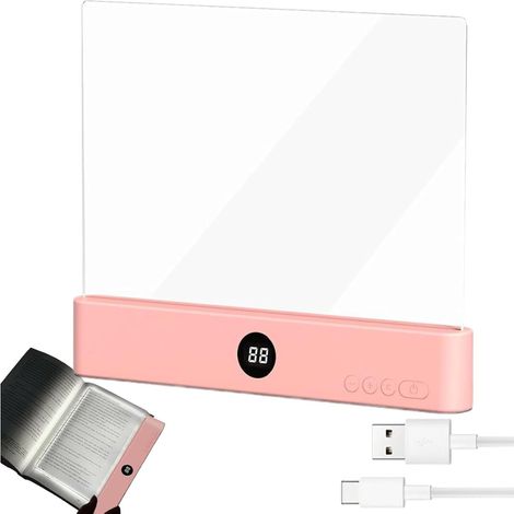 Générique Lampe De Lecture Rechargeable Avec Minuterie 3 Couleurs (1/5)