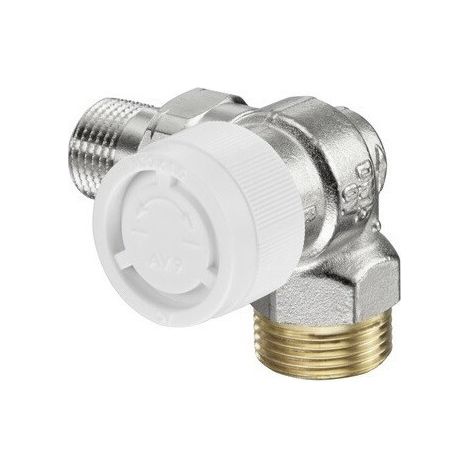 Vanne thermostatique OV, série AV 9 AG, angle droit, DN 15, droite