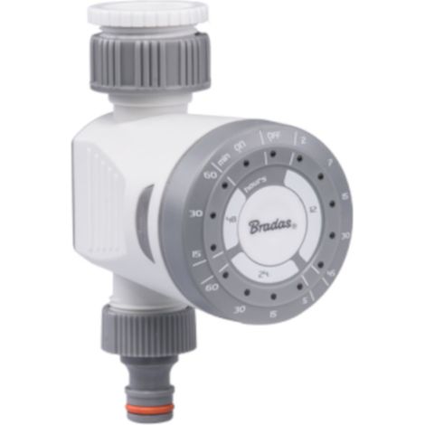 Bradas 1526 White Line Elektronischer Wasserdurchfluss-Timer (1/2)