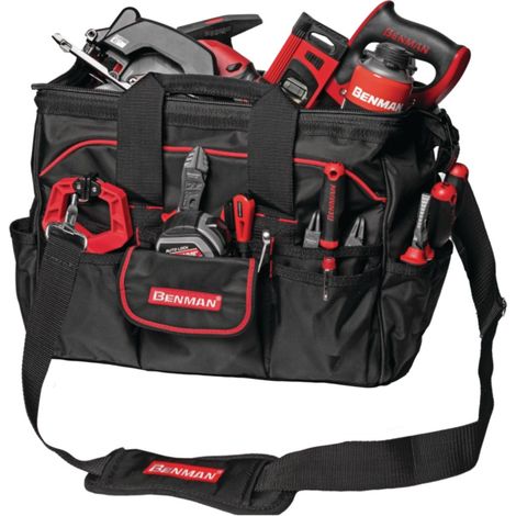 Benman 44x26x33cm borsa professionale porta attrezzi utensili a mano (1/5)