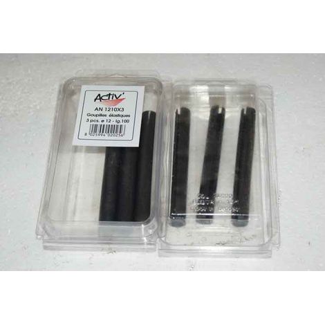 Spillo elastico (mecanindus) ø12mm L.100 - Activ' - Confezione da 3 pezzi