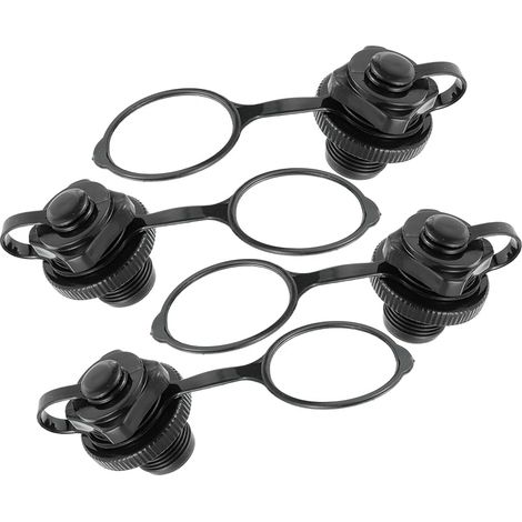 Lot de 4 valves de Bateau gonflables pour Bateaux à aubes et valves Sup, pièces de Rechange d'air up 22 mm, Conception étanche pour Bateaux, Installation Facile (1/5)