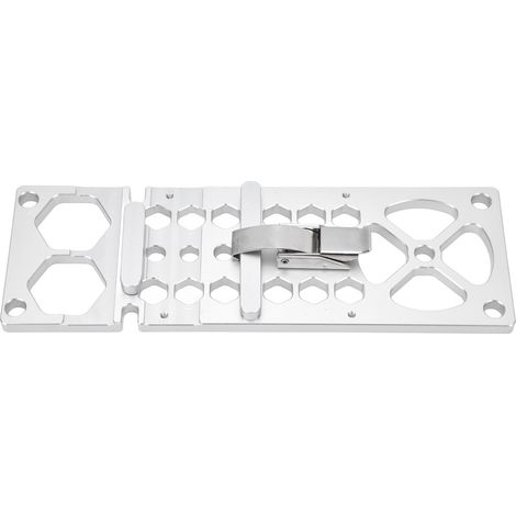 Guide de coupe d'angle 90° en aluminium et acier inoxydable, accessoire pour scie circulaire, kit de bricolage (1/5)