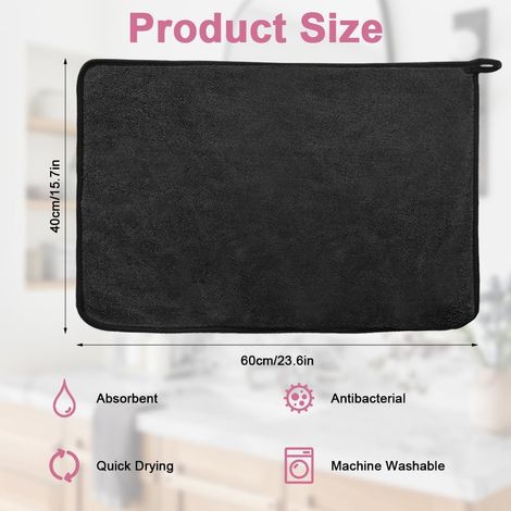 3 XXL-Trockenhandtücher, 40 x 60 cm, Trockentücher, Handtücher, für Dusche und Badezimmer. (1/5)