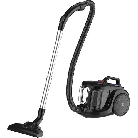 Aspirateur sans Sac Cyclone 850W Tous sols réservoir 2L Double Filtration filtres lavables Roues Caoutchouc Enrouleur câble Accessoires (1/5)