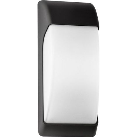 Aplique Exterior Espelta 1xe27 Negro Ip65 Policarbonato 32x12,9x13 Cm (1/2)