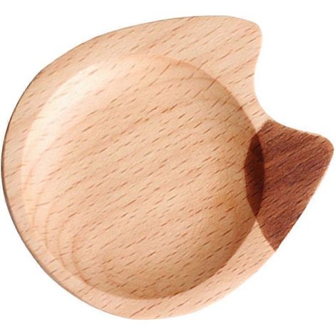 Assiettes à sauce en bois de style japonais, lot de 6, pour la cuisine (1/4)