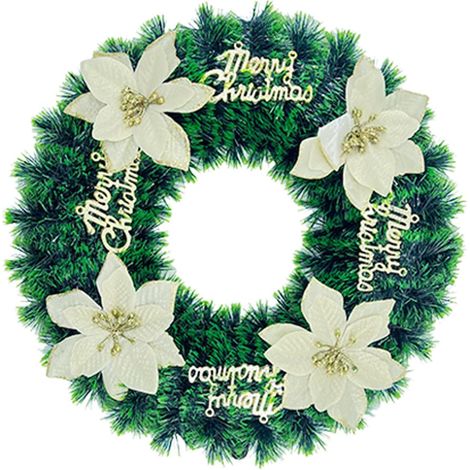 Ghirlada di Natale Decorazione Natalizia Elegante 38 cm (1/4)