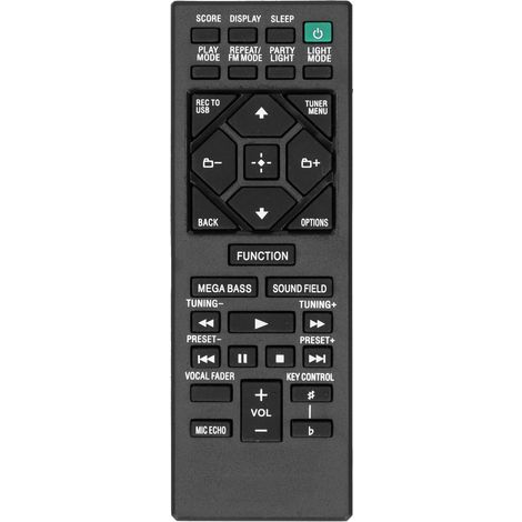 Universelle Fernbedienung für Sony RMTAM330U und RMTAM220U Audiosysteme (1/5)