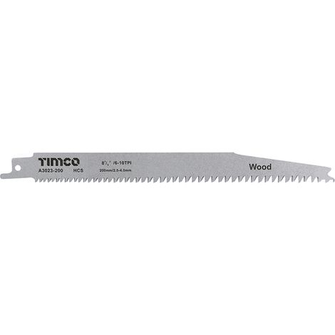 TIMCO Reciprocating Saw Blades Wood Cutting High Carbon Steel - S2345X