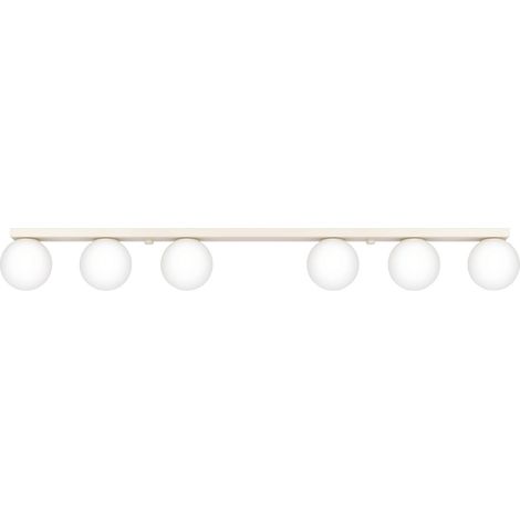 Sollux Yoli Barre de spots de plafond beige 6x G9 (1/5)