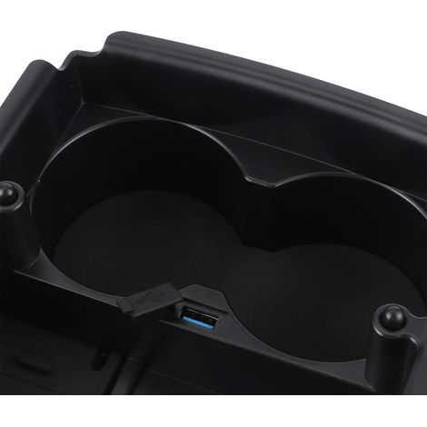 Fahrzeugmodifikation kompatibel mit Tesla Model SX: T-Box Onboard-Wireless-Ladegerät mit Getränkehalter und Wireless-Ladefläche für das Handy (Oktober 2016 – 2019) (1/5)