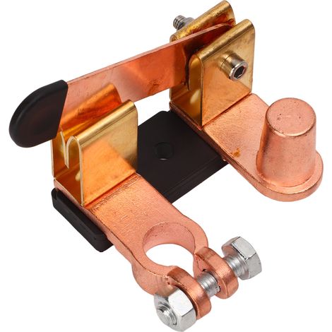 Interruttore di disconnessione della batteria con lama verticale, interruzione principale dell'alimentazione per auto, veicoli, barche, camper e ATV.