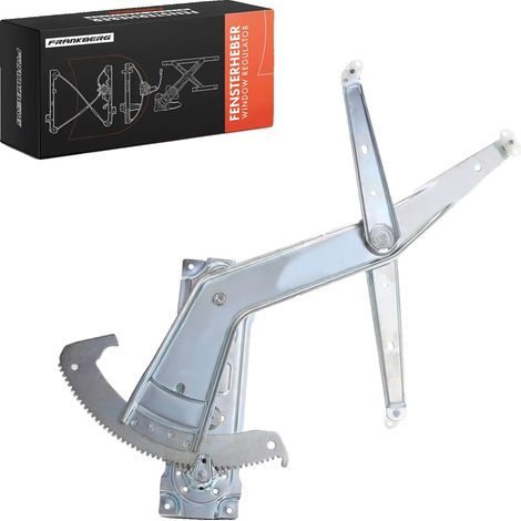 Regulador de ventana, accionamiento manual, compatible con OPEL y VAUXHALL, instalación delantera izquierda, construcción de plástico resistente, compatible con modelos de 4/5 puertas. (1/5)