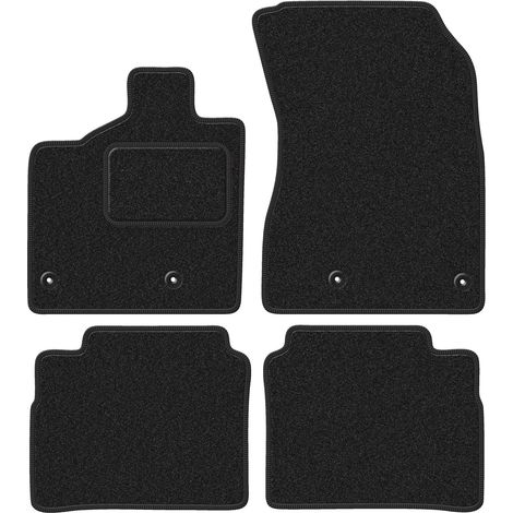 Alfombrillas de terciopelo para coche: Nissan X-trail IV T33 MHEV (2022-) antracita