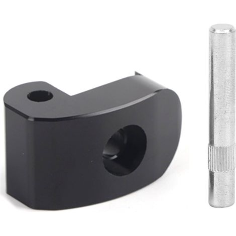 Klapphaken mit Schlaufe und Anti-Verformungs-Stift für XIAOMI M365/PRO Elektroroller (schwarz) (1/5)